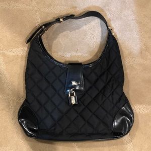 BURBERRY Nylon Quilted Shoulder Bag!